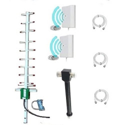 25dbi High Gain Signal Improvement Device | Support 3G 4G 5G | Suitable for Low Coverage Areas, 360 Degree Network Antenna