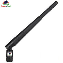 High Gain 5dBi Rubber Duck Whip GSM Antenna for 4G LTE WiFi Wireless Router, Ham Radio, Cars, Trucks with SMA Male Plug RF Connector