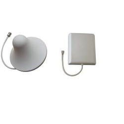 4-5dbi Omni Antenna + 7.5dbi Patch Panel Antenna 700-2700 Mhz for 2G,3G, 4G Mobile Signal Booster