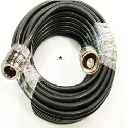Cable N Male to N Female Flexible  RG 58 Coaxial Extension Low Loss Cable for 2G/3G/4G Antenna – 35 Mtr