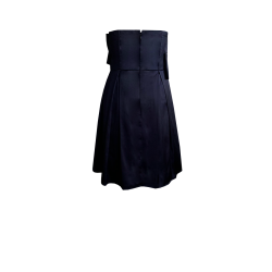 Navy Blue Off Shoulder Formal Dress for Women | Size: M, L, XL