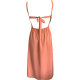 Peach Georgette Fabric Evening Dress For Women, Sizes Available - XS, S, M,  L