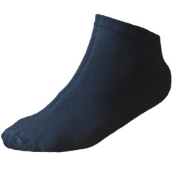 TP Kart, Black Cotton Ankle Socks for Men and Women - Free Size, Solid, Pack of 2 | Size UK 4 - UK 10