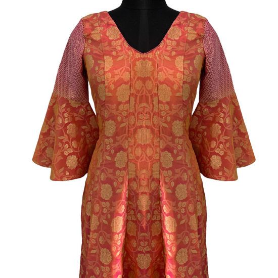 Full Sleeves Cotton Embroidered Fancy Kurti, Style : Straight, Occasion :  Casual Wear at Rs 680 / Piece in Surat