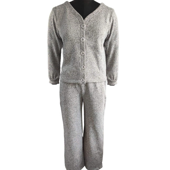 Women's Winterwear, Comfortable & Warm Grey Co-ord Set For Women