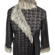Fancy Woolen Checks Jacket / Overcoat With Fur, Modern Design, Comfortable & Warm Winter Fits