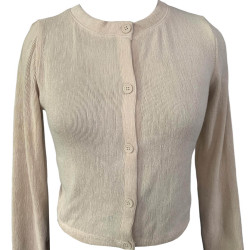Comfortable Round Neck Ribbed Top For Women, Casual Fits