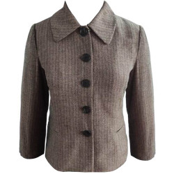 Women's Front Button Blazer Jacket, Casual Wear, Winter Fits