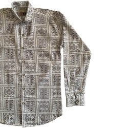 Casual Regular Fit Tribal Print Full Sleeve Shirt For Men, Summer Fits