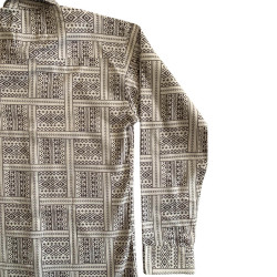 Casual Regular Fit Tribal Print Full Sleeve Shirt For Men, Summer Fits