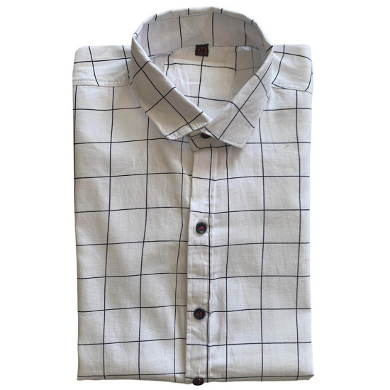 Regular Fit Checks / Lines Formal Shirt For Men, Summer Fits