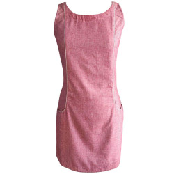 Simple Daily Wear Pink Contemporary Dress For Women