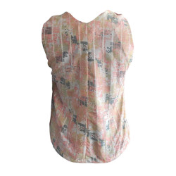 Abstract Print Stunning Knot Strap Top For Women, Summer Fits