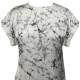 Abstract Love - Printed Summer Satin Top For Women, Summer Fits For Women