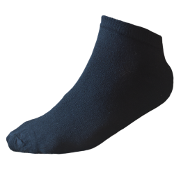 TP Kart, Unisex Ankle Length Cotton Socks- Pack of 3 | Black, White | Size UK 4 - UK 10