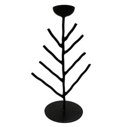 Unique Open Tree Type Black Decorative Candle Stand/Candle Holder, Home Decor