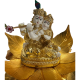Krishna Radha Idol Gift Pack Statue 4"- Resin White