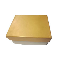 Kamdhenu Cow & Calf Gift Pack 6*6cm White & Golden