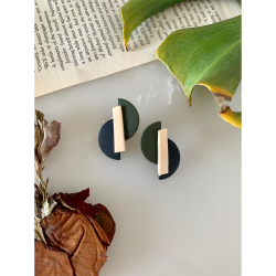 Contemporary Handmade Classy Polymer Clay Earrings For Women/Girls