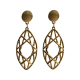 Contemporary Style Golden Elegant Dangler/Drop Earrings For Women/Girls
