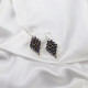 925 Sterling Silver Oxidized Multicoloured Grape Bunch Earrings