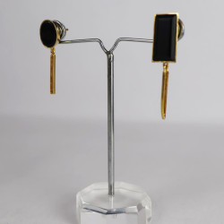 Mix & Match Luxe - 995 Pure Silver Rhodium Plated Earrings, Statement Earrings For Women, Dangler Earrings