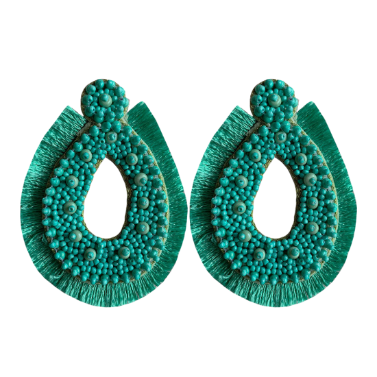 Boho Bead Dangler Earrings For Women/Girls