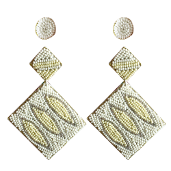 Combo of Boho Bead Dangler Earrings And Studs For Women/Girls