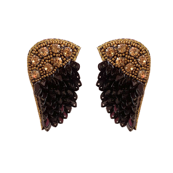 Combo of Sequins Bead Dangler Earrings And Studs For Women/Girls