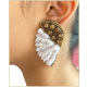 Sequins Bead Dangler Earrings For Women/Girls
