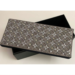 Silver Hand-Crafted Multi-purpose Storage / Decorative Box for Gifting , Size - L x W x H - 13 x 6 x 4 Inches 